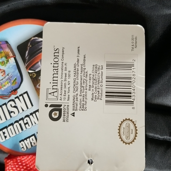 NINTENDO SUPER MARIO GALAXY 2 - CHILD YOUTH SLEEPING BAG RARE - Picture 9 of 9